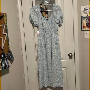 Blue and White dress from Who What Wear